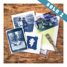 Charger l'image dans la galerie, Photographie alternative - Cyanotype en solo - 1/2j.