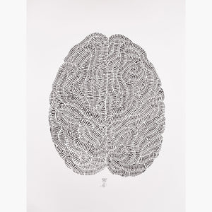 Insane In The Brain - 56x76 - Black