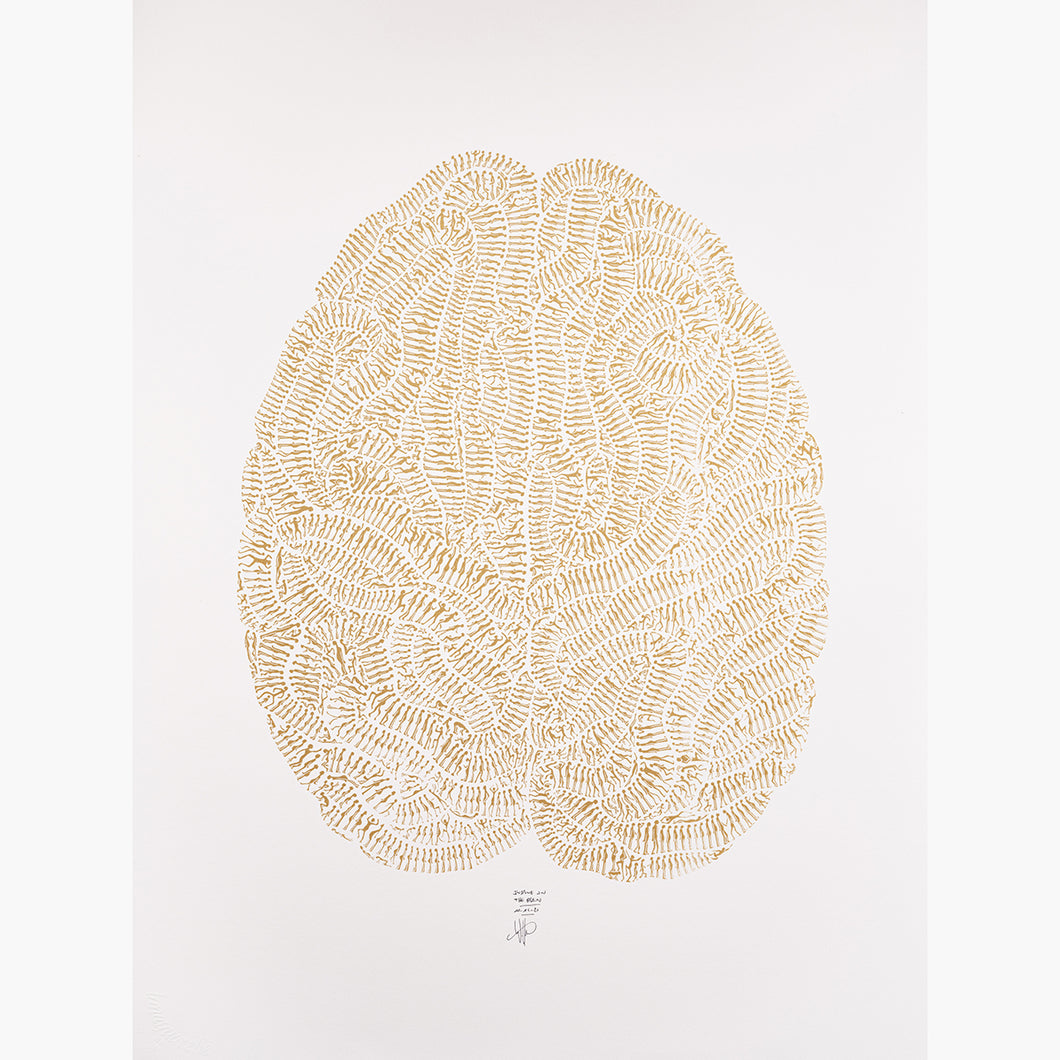 Insane In The Brain - 56x76 Gold