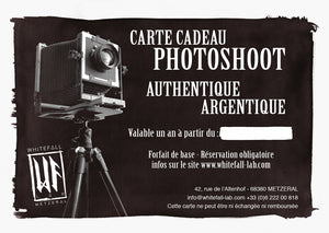 Carte Cadeau Photoshoot - Authentique Argentique
