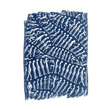 Charger l&#39;image dans la galerie, Cyanotype - Over Crowded - Detail Print
